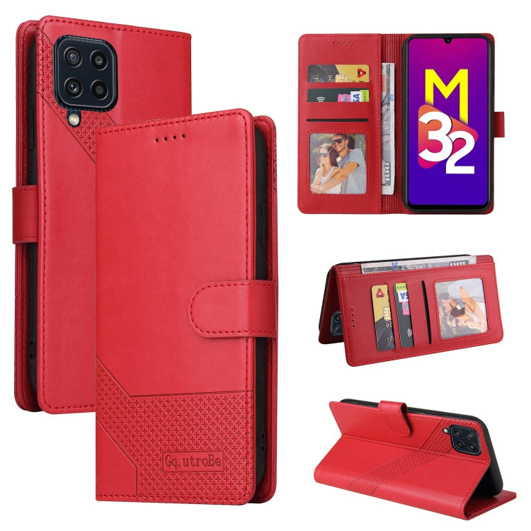 GQUTROBE Skin Feel Magnetic Leather Phone Case, For Samsung Galaxy M31, For Samsung Galaxy M32, For Samsung Galaxy Note8, For Samsung Galaxy Note9