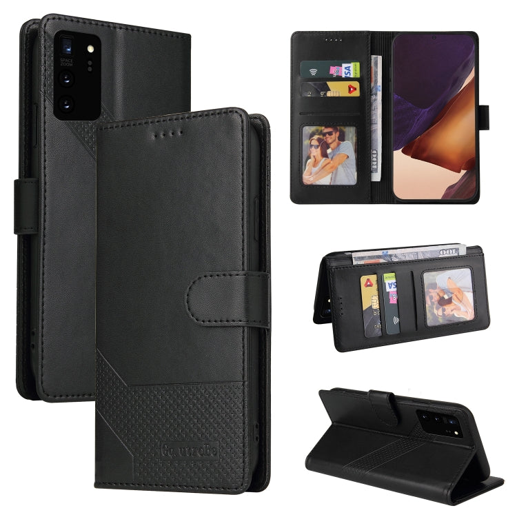 GQUTROBE Skin Feel Magnetic Leather Phone Case, For Samsung Galaxy Note10+, For Samsung Galaxy Note20, For Samsung Galaxy Note20 Ultra, For Samsung Galaxy S8