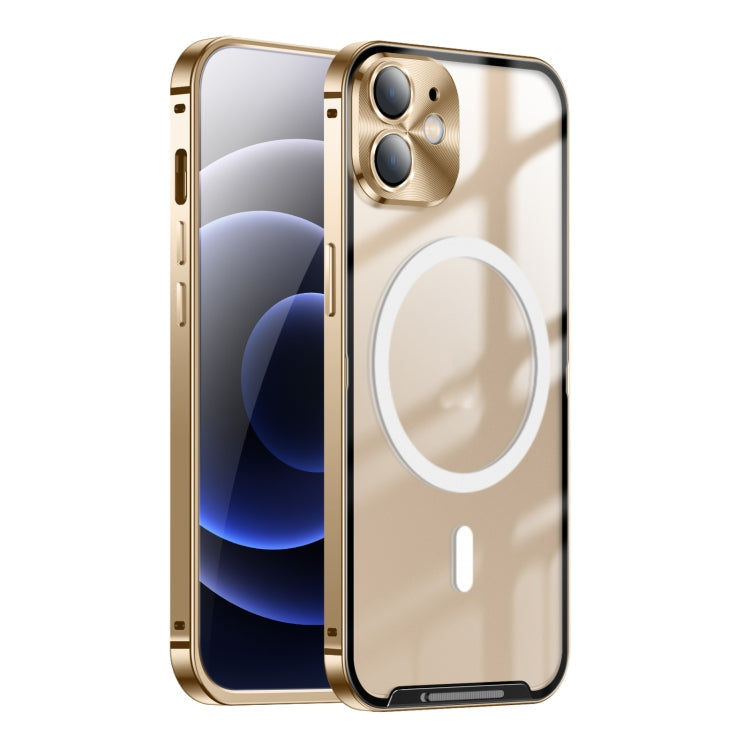 Frosted Metal Phone Case with Magnetic, For iPhone 11 Pro, For iPhone 12, For iPhone 12 Pro, For iPhone 12 Pro Max, For iPhone 13, For iPhone 13 Pro