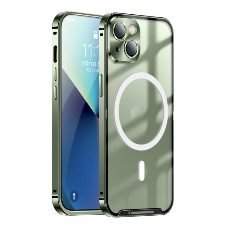 Frosted Metal Phone Case with Magnetic, For iPhone 11 Pro, For iPhone 12, For iPhone 12 Pro, For iPhone 12 Pro Max, For iPhone 13, For iPhone 13 Pro
