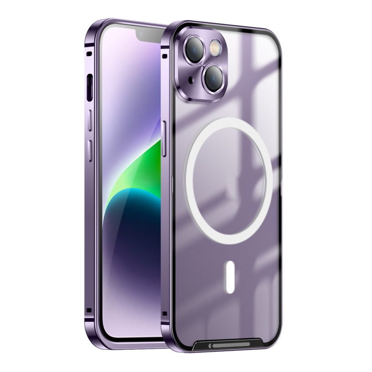 Frosted Metal Phone Case with Magnetic, For iPhone 13 Pro Max, For iPhone 14, For iPhone 14 Plus, For iPhone 14 Pro, For iPhone 14 Pro Max