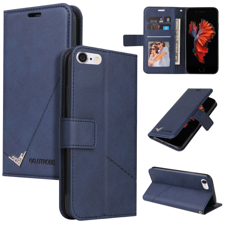 GQUTROBE Right Angle Leather Phone Case, For iPhone XS Max, For iPhone 7 Plus / 8 Plus, For iPhone 6 Plus / 6s Plus, For iPhone 6 / 6S