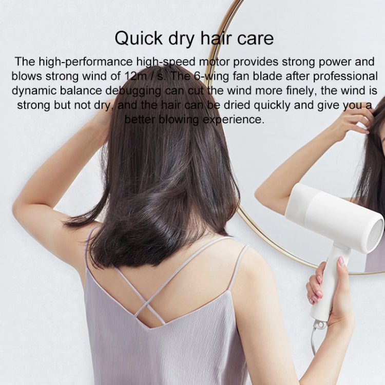 Original Xiaomi Mijia H100 Negative Ion Portable Electric Hair Dryer, US Plug, H100 (Pink)