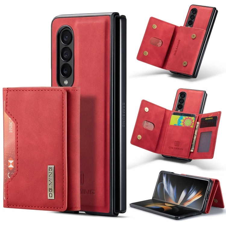 DG.MING M2 Series 3-Fold Multi Card Bag + Magnetic Phone Case, For Samsung Galaxy Z Fold3 5G, For Samsung Galaxy Z Fold4