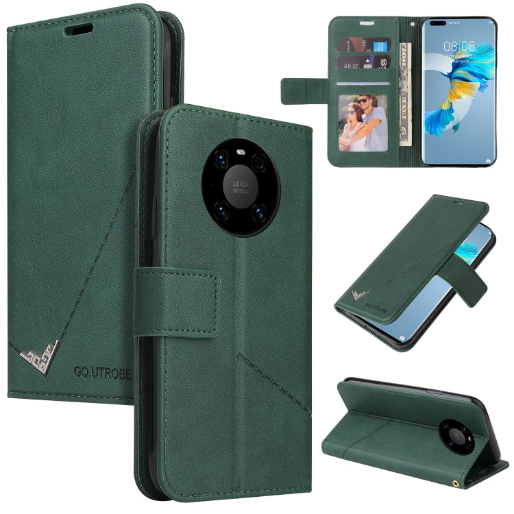 GQUTROBE Right Angle Leather Phone Case, For Huawei nova 7 SE, For Huawei Mate 40, For Huawei Mate 40 Lite, For Huawei Mate 40 Pro