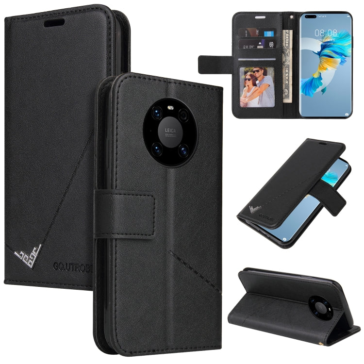 GQUTROBE Right Angle Leather Phone Case, For Huawei nova 7 SE, For Huawei Mate 40, For Huawei Mate 40 Lite, For Huawei Mate 40 Pro