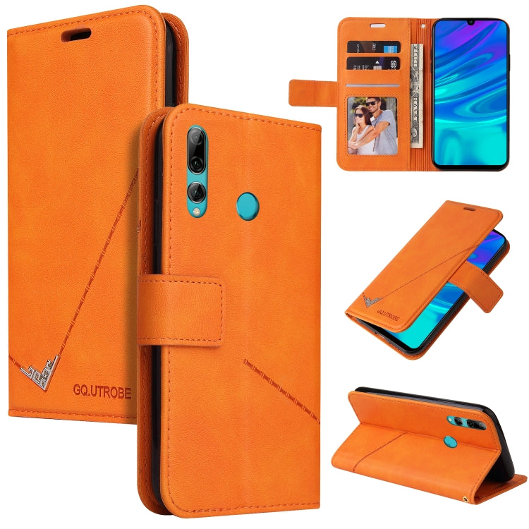 GQUTROBE Right Angle Leather Phone Case, For Huawei Enjoy 9s, For Huawei Y6 2019
