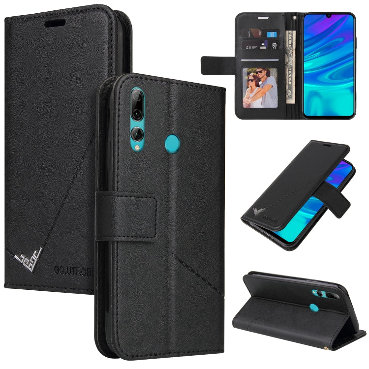 GQUTROBE Right Angle Leather Phone Case, For Huawei Enjoy 9s, For Huawei Y6 2019