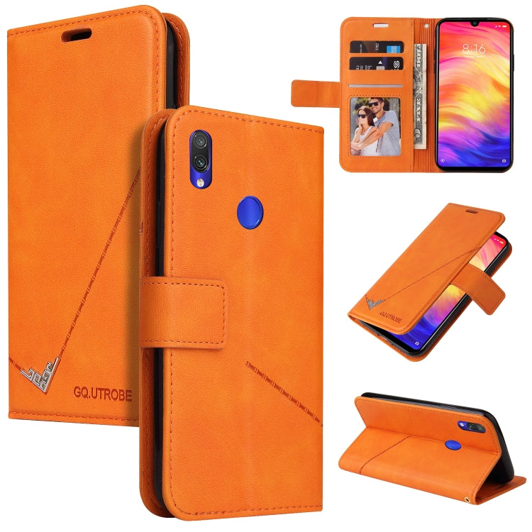 GQUTROBE Right Angle Leather Phone Case, For Huawei Enjoy 9s, For Huawei Y6 2019