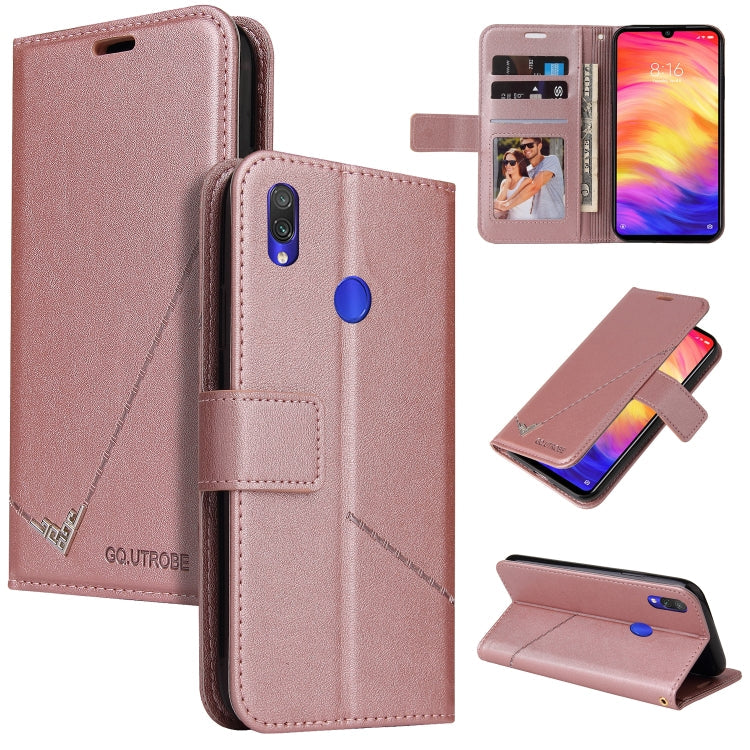 GQUTROBE Right Angle Leather Phone Case, For Huawei Enjoy 9s, For Huawei Y6 2019