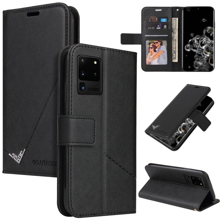 GQUTROBE Right Angle Leather Phone Case, For Samsung Galaxy Note20 Ultra, For Samsung Galaxy Note10, For Samsung Galaxy Note10+, For Samsung Galaxy A82 5G