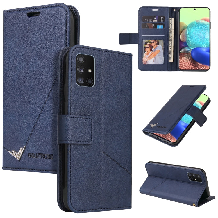 GQUTROBE Right Angle Leather Phone Case, For Samsung Galaxy A02, For Samsung Galaxy A02s, For Samsung Galaxy A71 5G, For Samsung Galaxy A51 5G