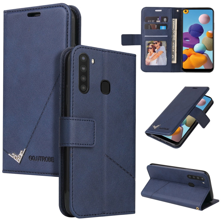 GQUTROBE Right Angle Leather Phone Case, For Samsung Galaxy M31s, For Samsung Galaxy A41, For Samsung Galaxy A31, For Samsung Galaxy A21