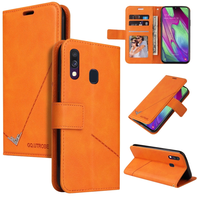 GQUTROBE Right Angle Leather Phone Case, For Samsung Galaxy A70, For Samsung Galaxy A50, For Samsung Galaxy A40, For Samsung Galaxy A20 / 30