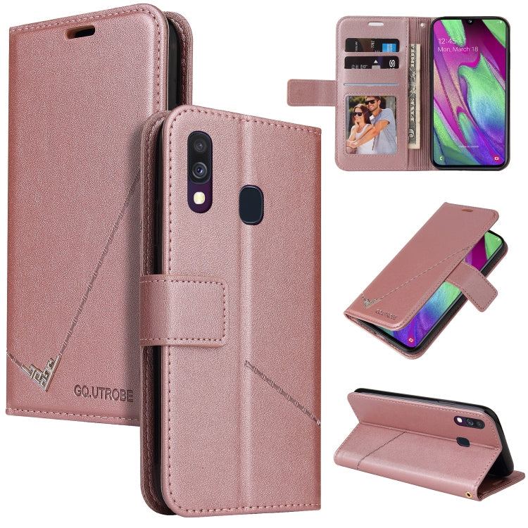 GQUTROBE Right Angle Leather Phone Case, For Samsung Galaxy A20e, For Samsung Galaxy A20s, For Samsung Galaxy A10s, For Samsung Galaxy A10 / M10