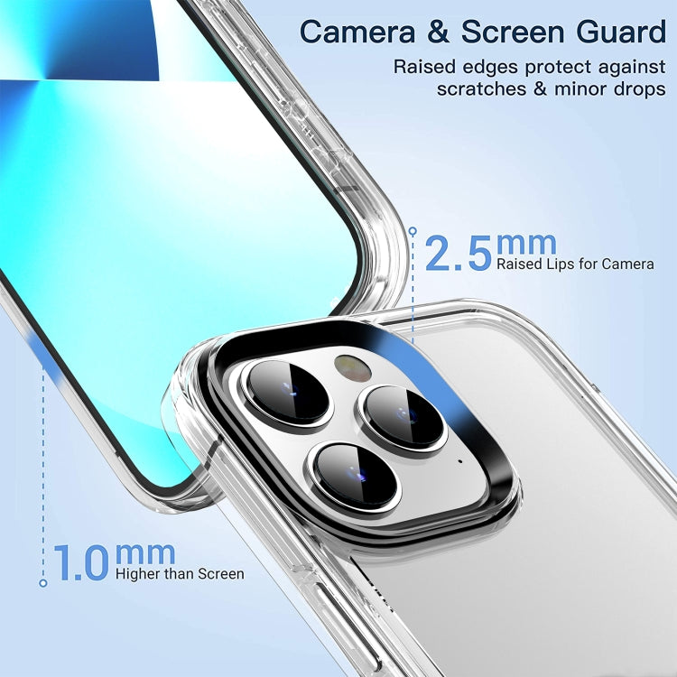 Transparent Armor Phone Case, For iPhone 14 Pro Max, For iPhone 14 Pro