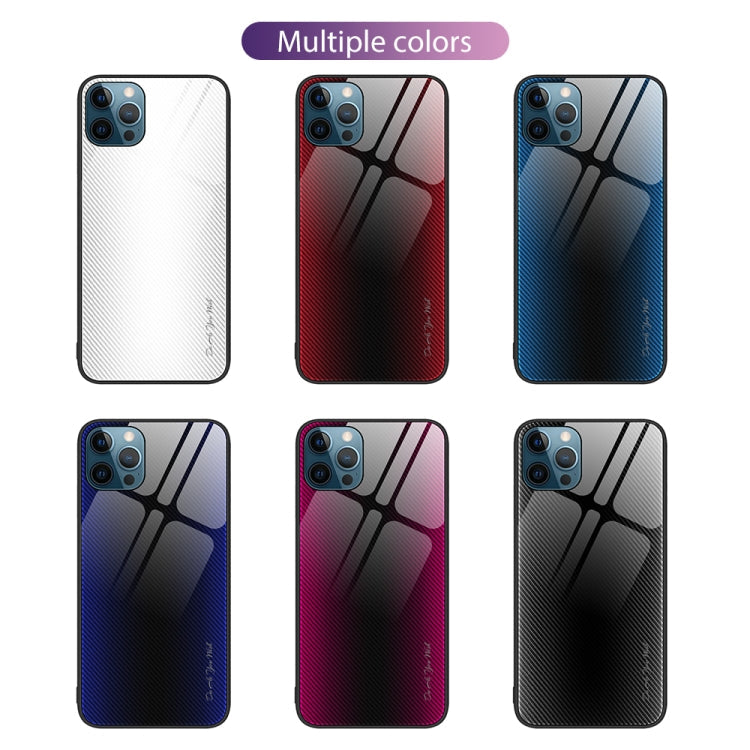 Texture Gradient Glass TPU Phone Case, For iPhone 12 Pro Max, For iPhone 11, For iPhone 11 Pro Max, For iPhone XR
