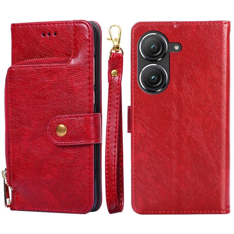 Zipper Bag Leather Phone Case, For OnePlus Ace Pro 5G, For Xiaomi Redmi K50 Ultra/Xiaomi 12T/Xiaomi 12T Pro, For Asus Zenfone 9, For Huawei nova Y90 4G