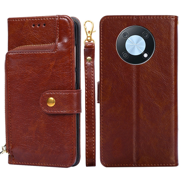 Zipper Bag Leather Phone Case, For OnePlus Ace Pro 5G, For Xiaomi Redmi K50 Ultra/Xiaomi 12T/Xiaomi 12T Pro, For Asus Zenfone 9, For Huawei nova Y90 4G