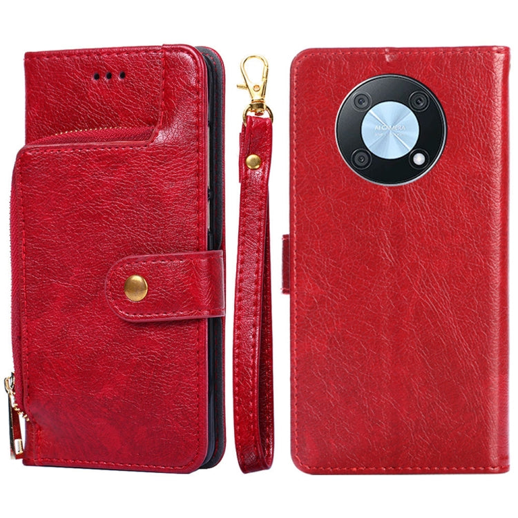 Zipper Bag Leather Phone Case, For OnePlus Ace Pro 5G, For Xiaomi Redmi K50 Ultra/Xiaomi 12T/Xiaomi 12T Pro, For Asus Zenfone 9, For Huawei nova Y90 4G