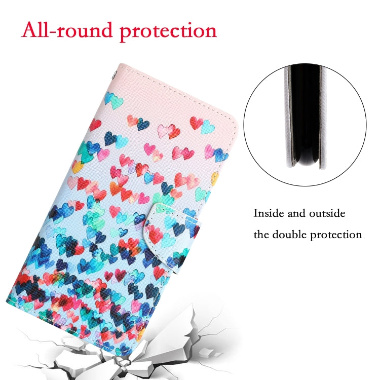 Colored Drawing Leather Phone Case, For iPhone XR