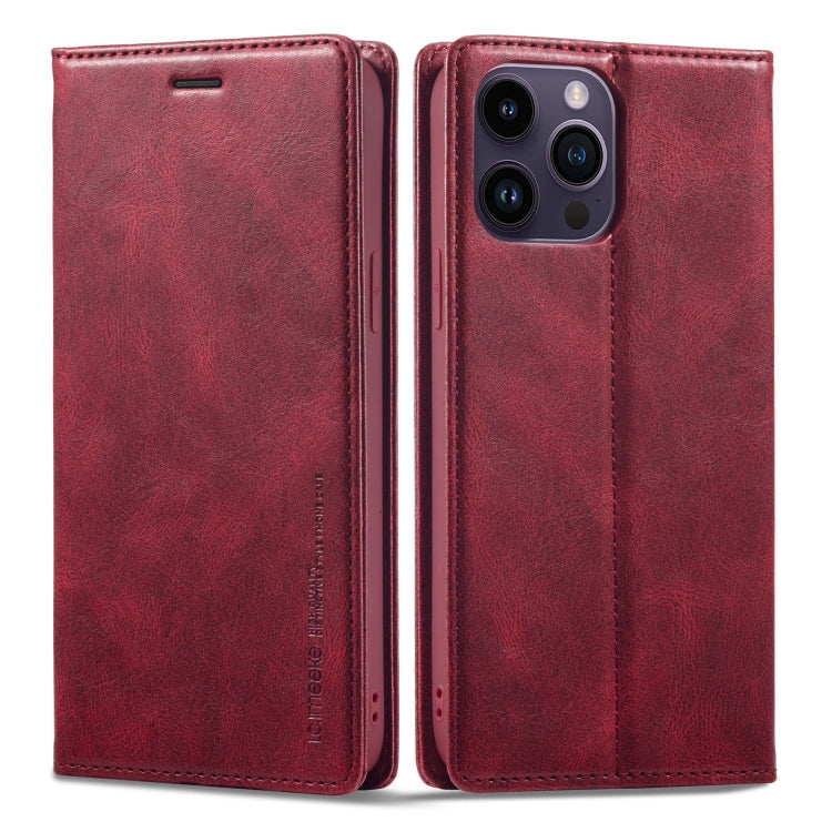 LC.IMEEKE RFID Anti-theft Leather Phone Case, For iPhone 14 Pro, For iPhone 14 Pro Max, For iPhone 12 Pro/12, For iPhone 12 Pro Max, For Samsung Galaxy A53 5G