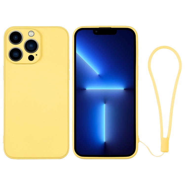 Silicone Phone Case with Wrist Strap, For iPhone 13 Pro, For iPhone 13 Pro Max