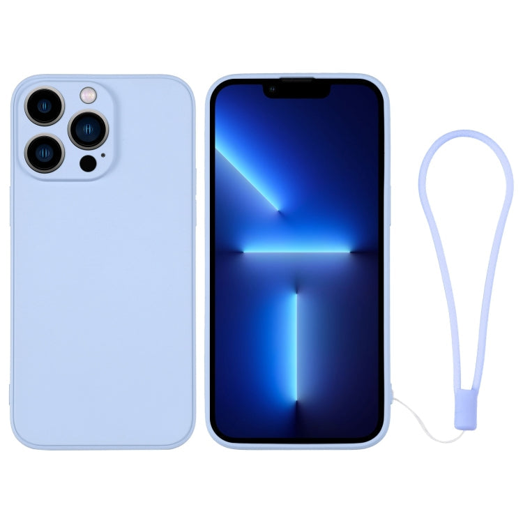 Silicone Phone Case with Wrist Strap, For iPhone 13 Pro, For iPhone 13 Pro Max