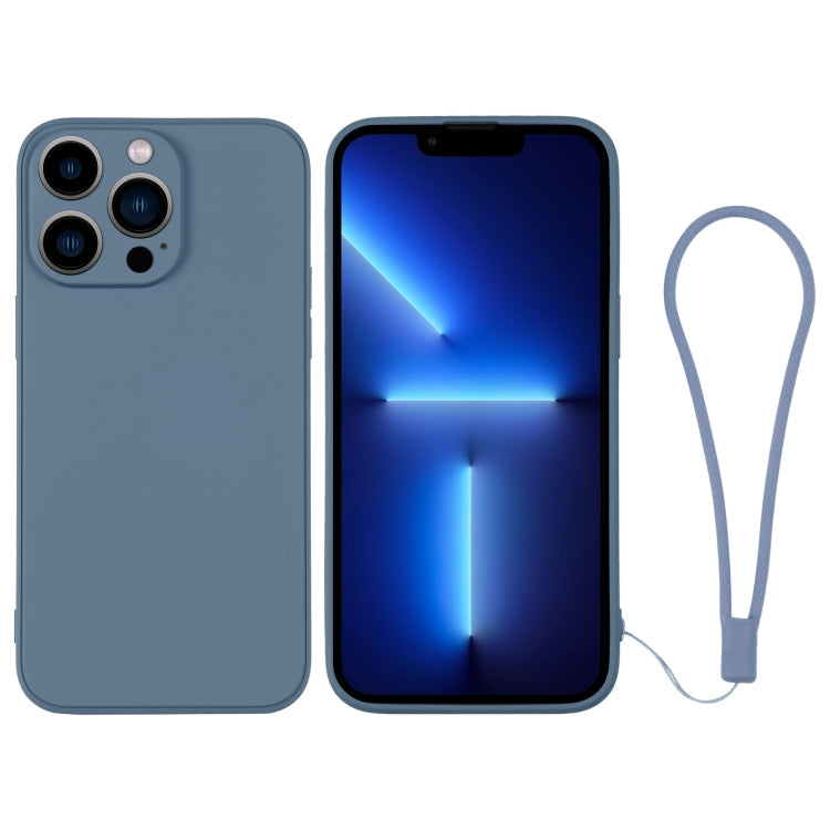 Silicone Phone Case with Wrist Strap, For iPhone 13 Pro, For iPhone 13 Pro Max