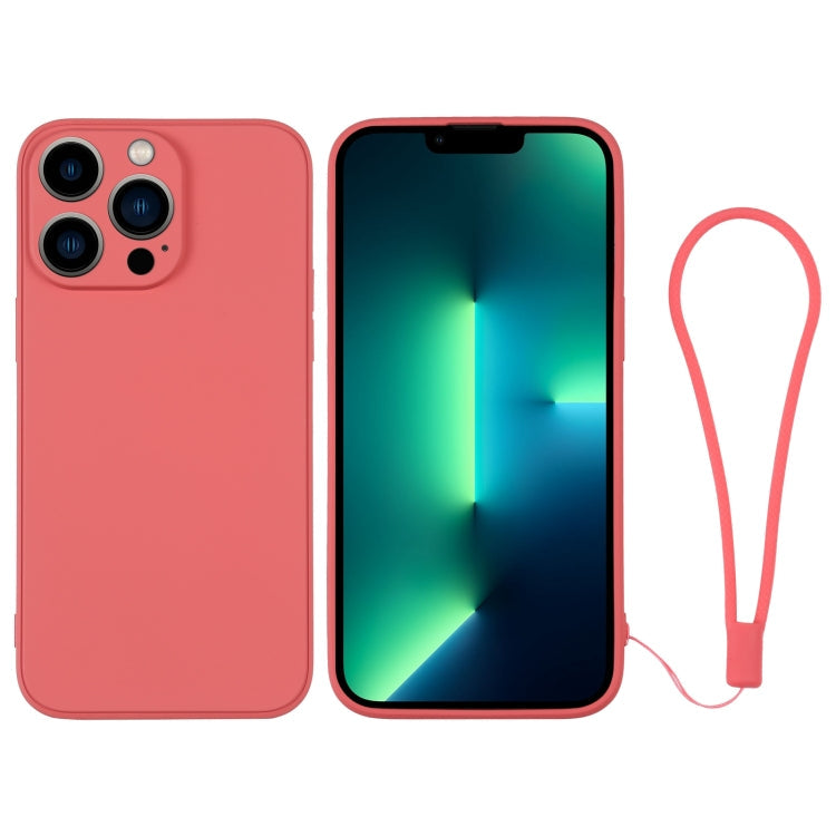 Silicone Phone Case with Wrist Strap, For iPhone 13 Pro, For iPhone 13 Pro Max