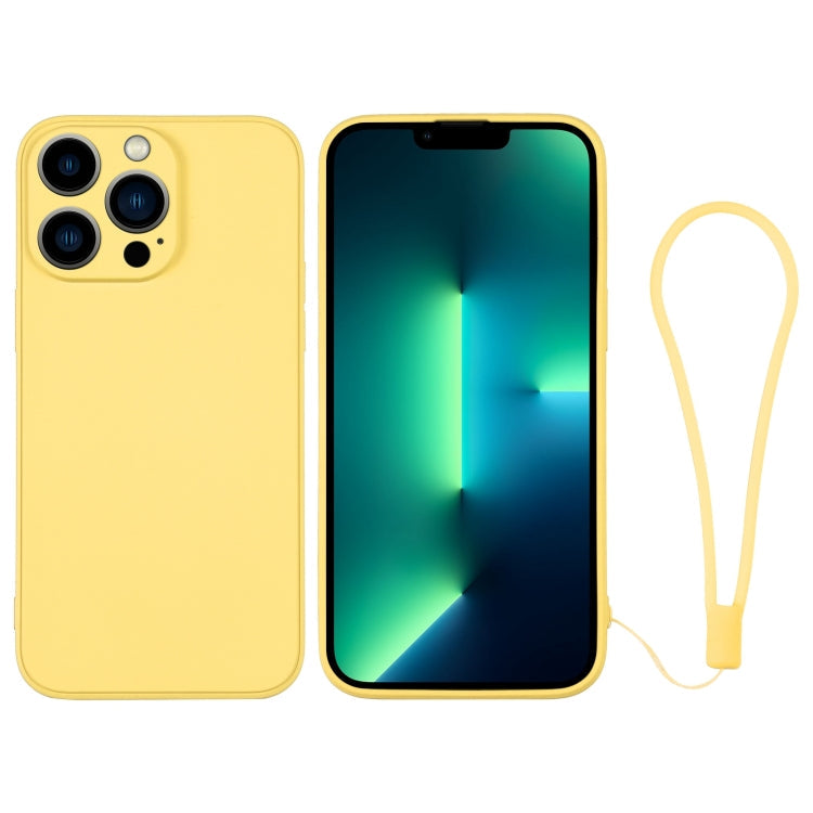 Silicone Phone Case with Wrist Strap, For iPhone 13 Pro, For iPhone 13 Pro Max