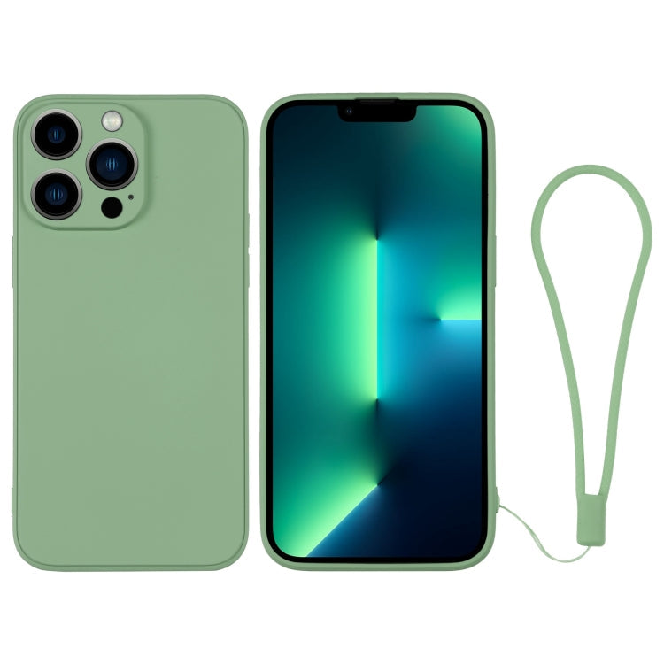 Silicone Phone Case with Wrist Strap, For iPhone 13 Pro, For iPhone 13 Pro Max