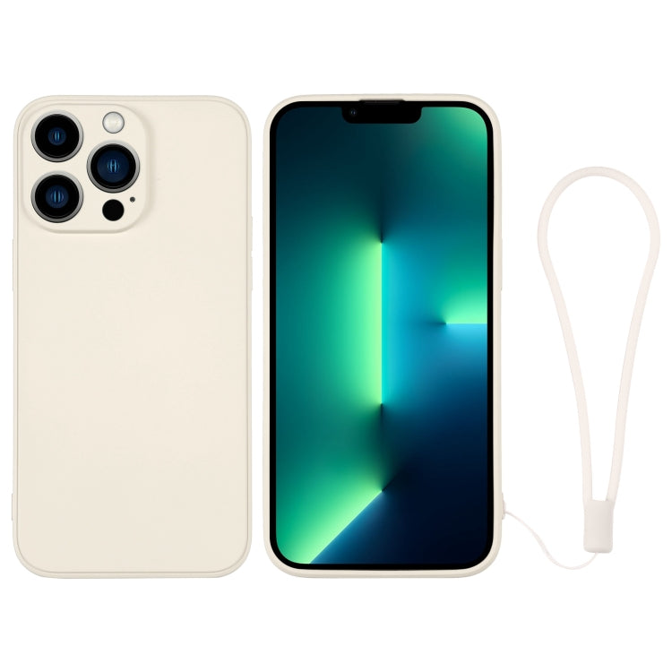 Silicone Phone Case with Wrist Strap, For iPhone 13 Pro, For iPhone 13 Pro Max