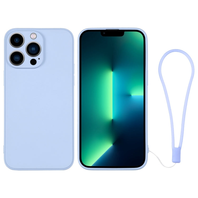 Silicone Phone Case with Wrist Strap, For iPhone 13 Pro, For iPhone 13 Pro Max