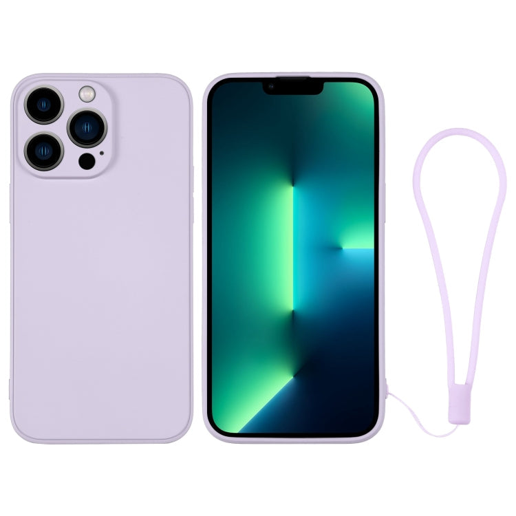 Silicone Phone Case with Wrist Strap, For iPhone 13 Pro, For iPhone 13 Pro Max