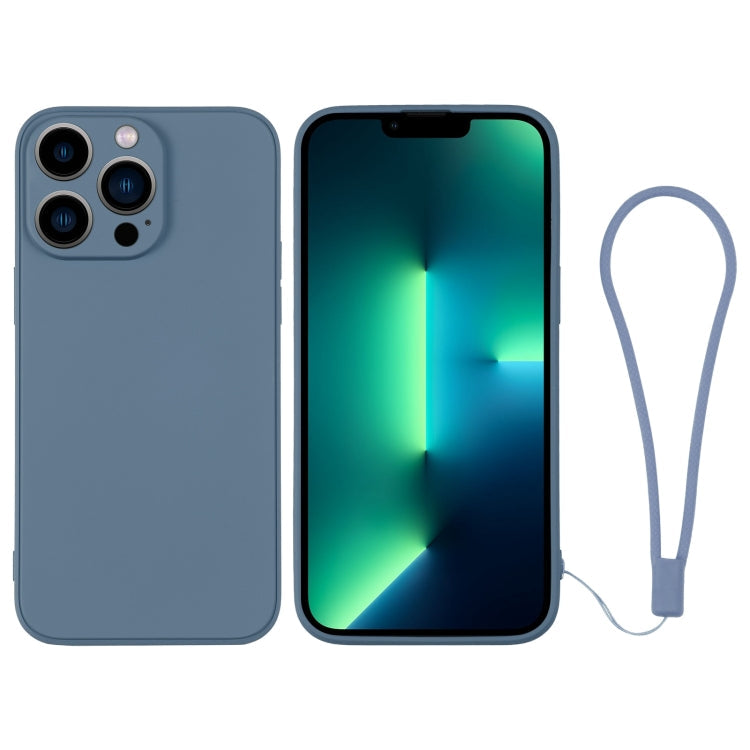 Silicone Phone Case with Wrist Strap, For iPhone 13 Pro, For iPhone 13 Pro Max