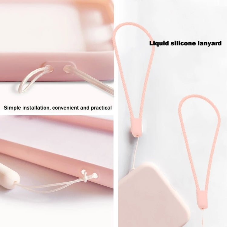 Silicone Phone Case with Wrist Strap, For iPhone 12 mini, For iPhone 12