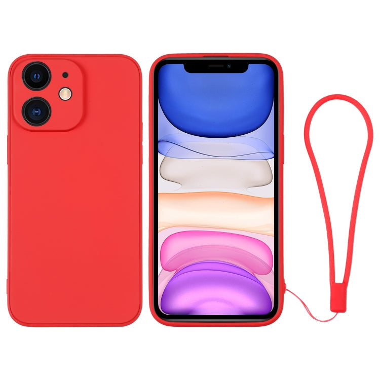 Silicone Phone Case with Wrist Strap, For iPhone 11, For iPhone 11 Pro