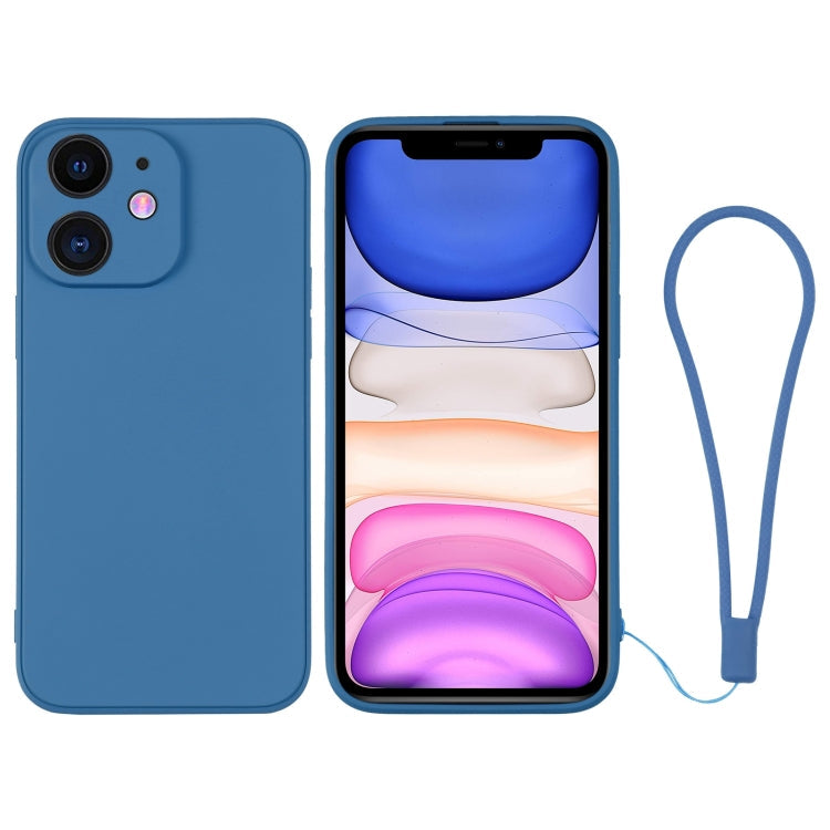 Silicone Phone Case with Wrist Strap, For iPhone 11, For iPhone 11 Pro