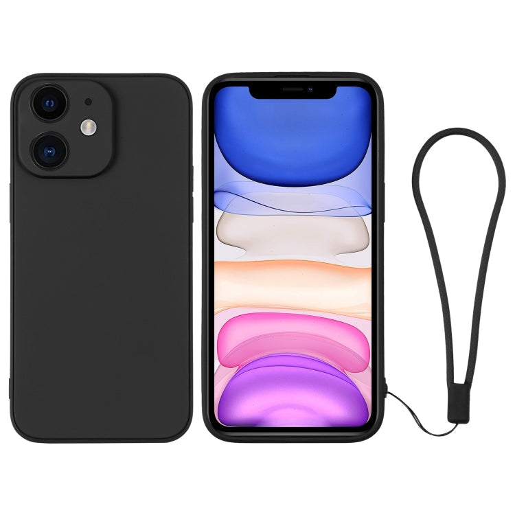 Silicone Phone Case with Wrist Strap, For iPhone 11, For iPhone 11 Pro