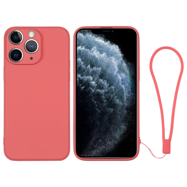 Silicone Phone Case with Wrist Strap, For iPhone 11, For iPhone 11 Pro