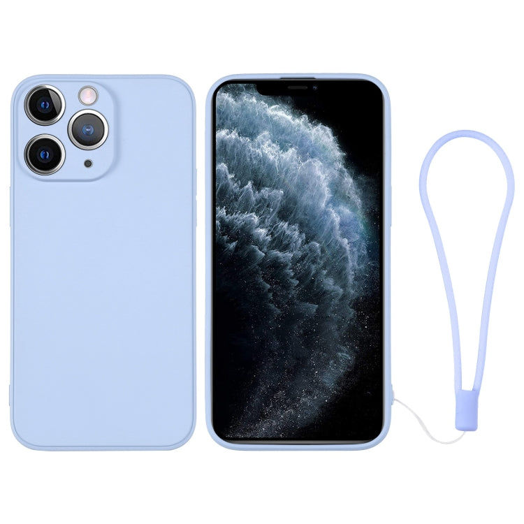 Silicone Phone Case with Wrist Strap, For iPhone 11, For iPhone 11 Pro