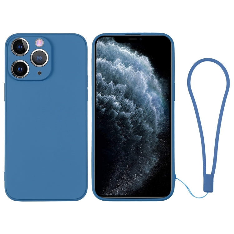 Silicone Phone Case with Wrist Strap, For iPhone 11, For iPhone 11 Pro