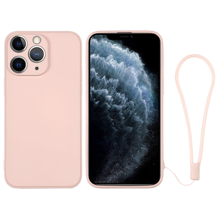 Silicone Phone Case with Wrist Strap, For iPhone 11 Pro Max