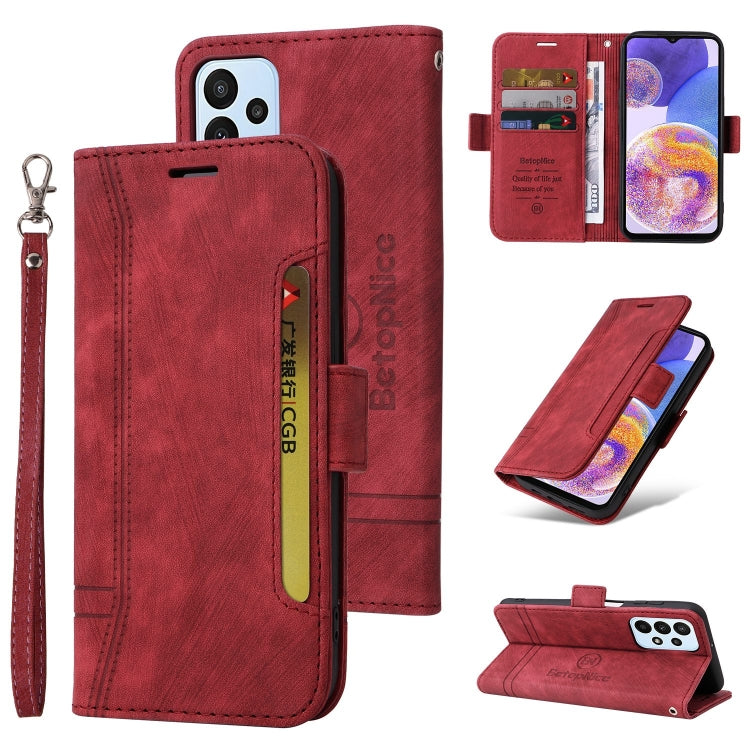 BETOPNICE Dual-side Buckle Leather Phone Case, For Samsung Galaxy A13 4G, For Samsung Galaxy A22 4G EU Version, For Samsung Galaxy A23 4G, For Samsung Galaxy A32 4G EU Version