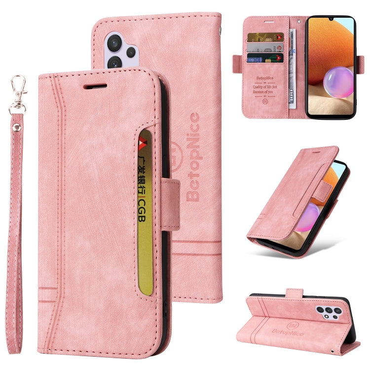 BETOPNICE Dual-side Buckle Leather Phone Case, For Samsung Galaxy A13 4G, For Samsung Galaxy A22 4G EU Version, For Samsung Galaxy A23 4G, For Samsung Galaxy A32 4G EU Version