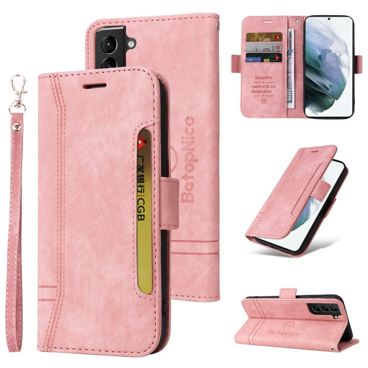 BETOPNICE Dual-side Buckle Leather Phone Case, For Samsung Galaxy A22 5G, For Samsung Galaxy S21 5G