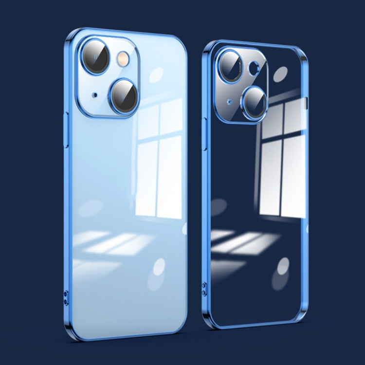 Dustproof Glass Lens Protection Electroplating Phone Case, For iPhone 14, For iPhone 14 Plus