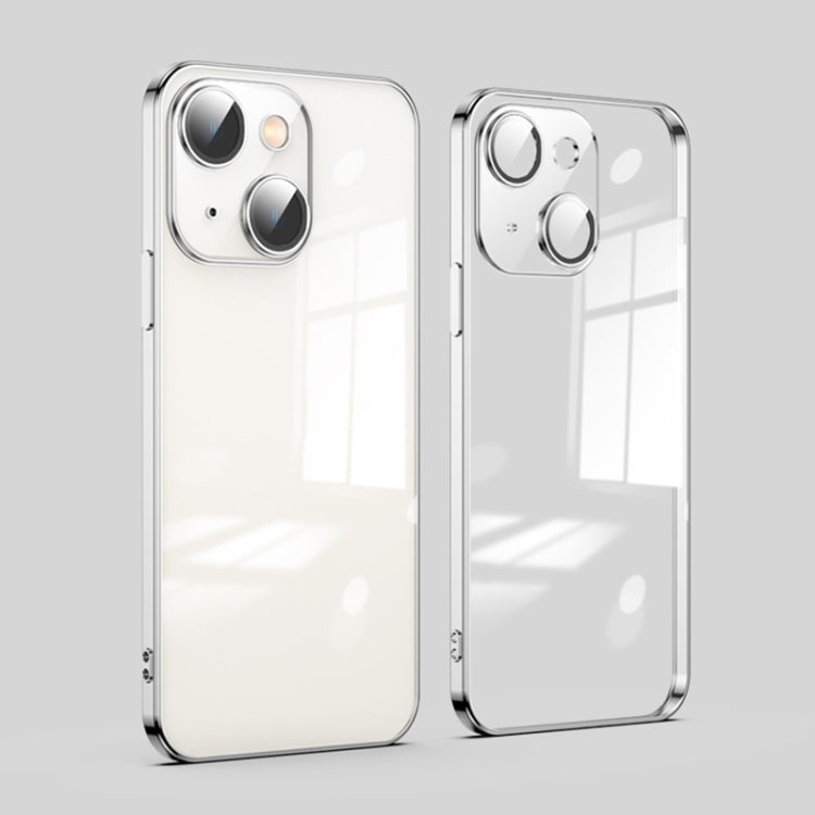 Dustproof Glass Lens Protection Electroplating Phone Case, For iPhone 14, For iPhone 14 Plus