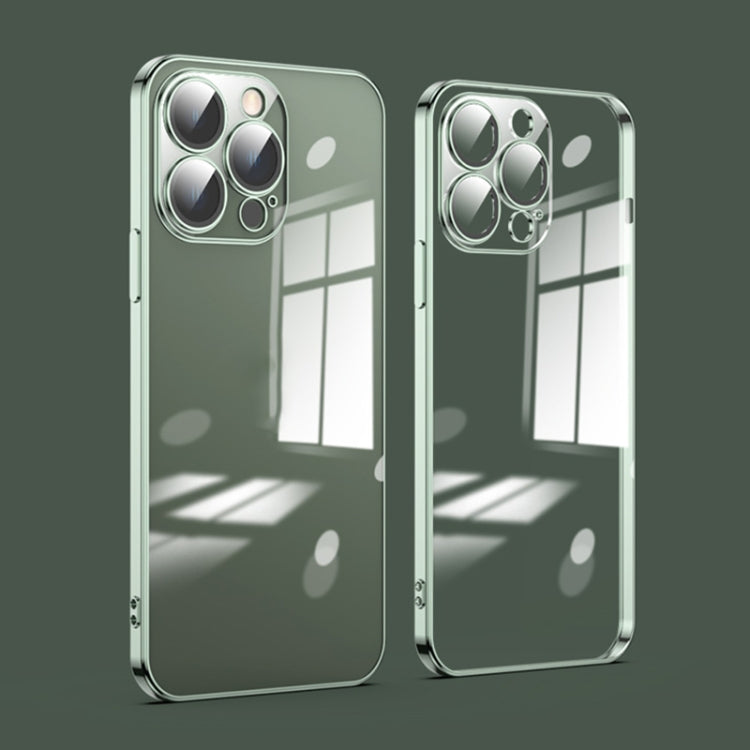 Dustproof Glass Lens Protection Electroplating Phone Case, For iPhone 13, For iPhone 13 Pro
